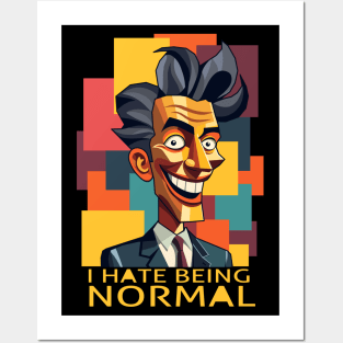 I Hate Being Normal Posters and Art